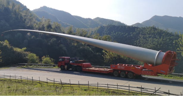 風(fēng)電履帶葉片運(yùn)輸車